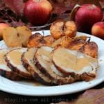 Longe de porc rôti au cidre