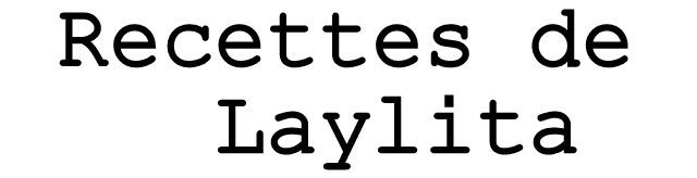 Recettes de Laylita logo
