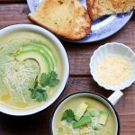 Soupe Vichyssoise, velouté de poireaux