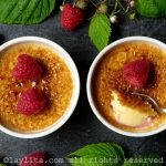 Recette de crème brulée framboise fruits rouges