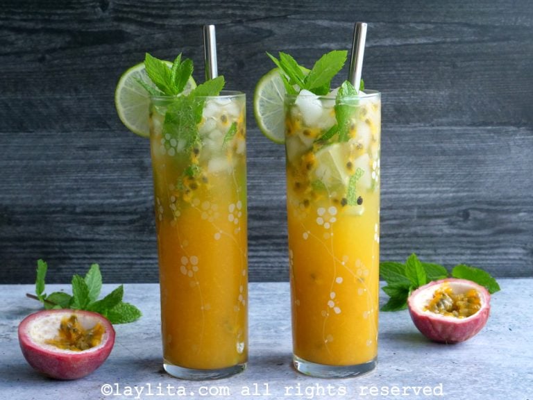 Mojito aux fruits de la passion