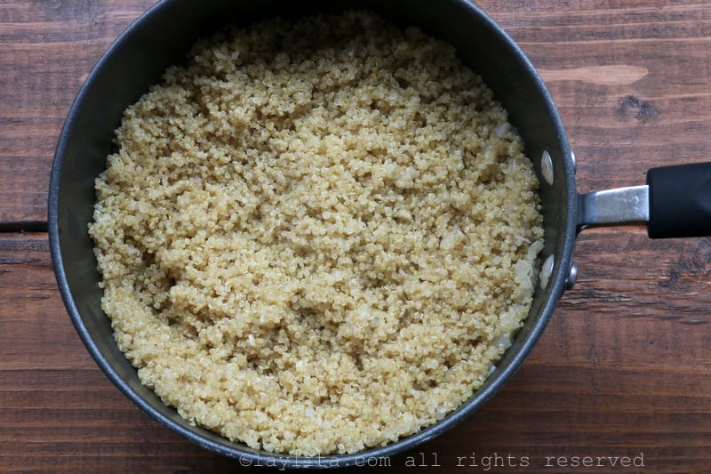 Easy method for cooking quinoa