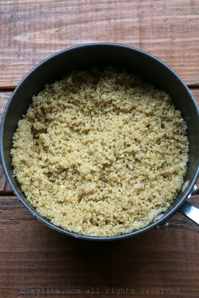 Basic instructions for cooking quinoa