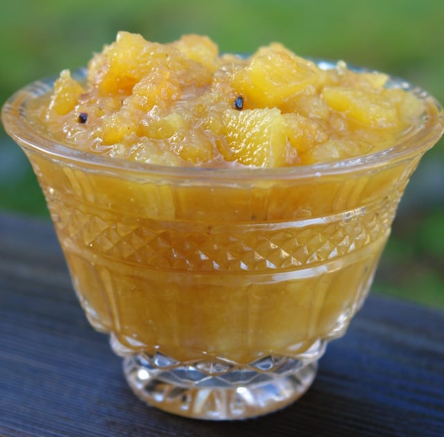 Pineapple marmalade or mermelada de piÃ±a