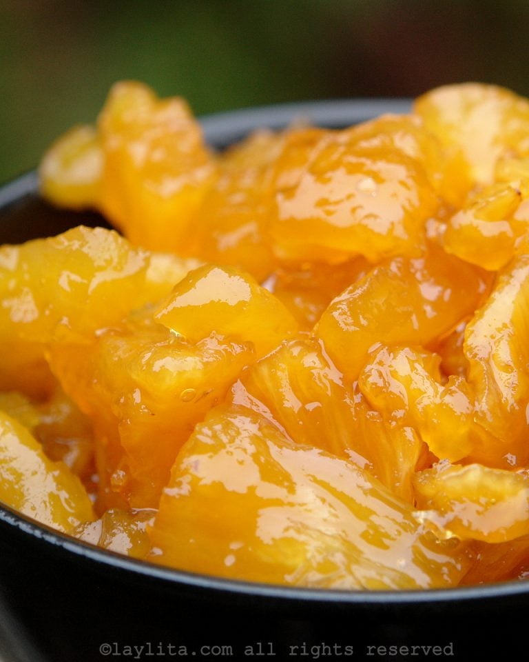 Pineapple marmalade or mermelada de piña Laylita's Recipes