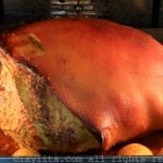 Ecuadorian roasted pork leg recipe