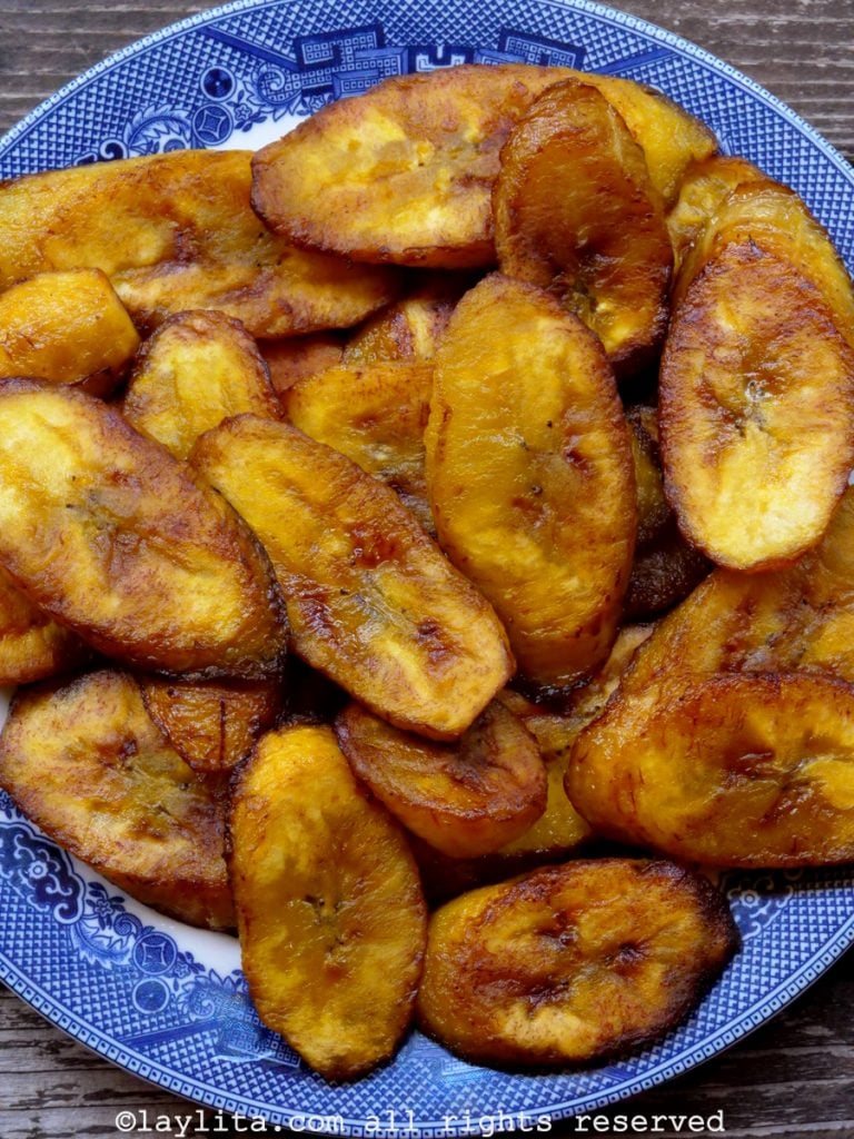How to make fried ripe plantains
