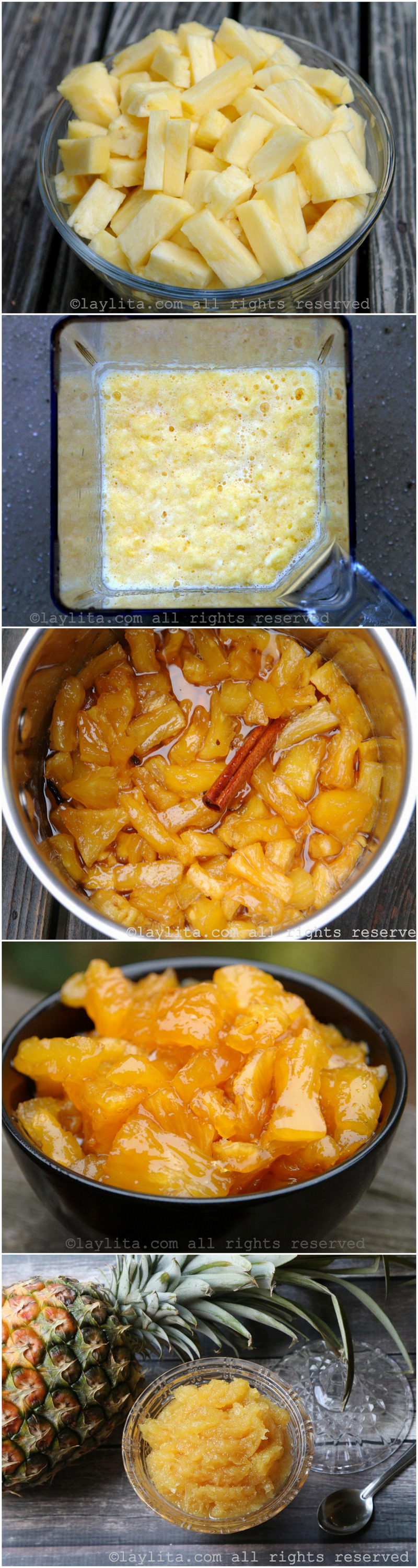 How to make pineapple marmalade or preserves