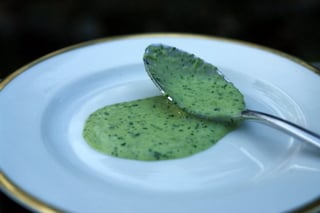 Lime cilantro butter sauce 