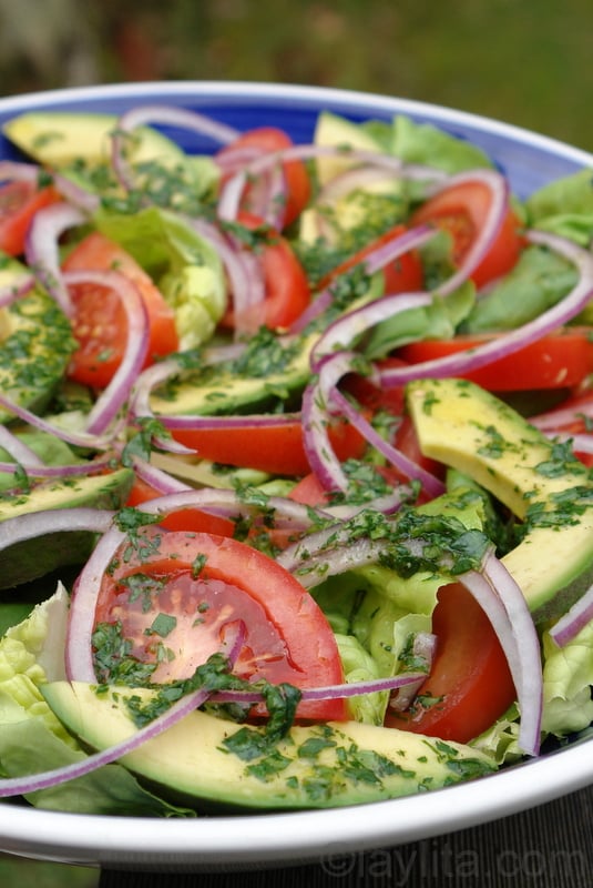 Salade facile à préparer 