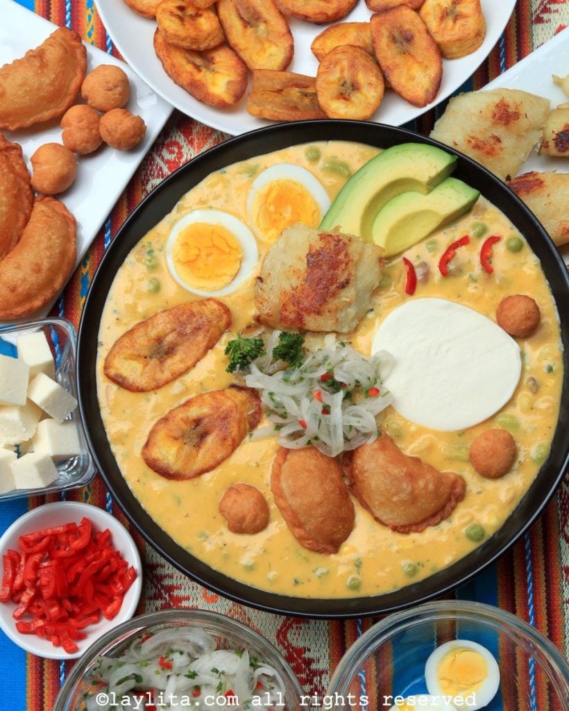 Ecuadorian fanesca easter soup