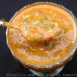 Ecuadorian tamarillo or tree tomato hot sauce