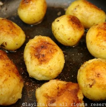French style potatoes sautéed in butter