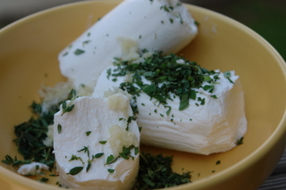 Herbed goat cheese