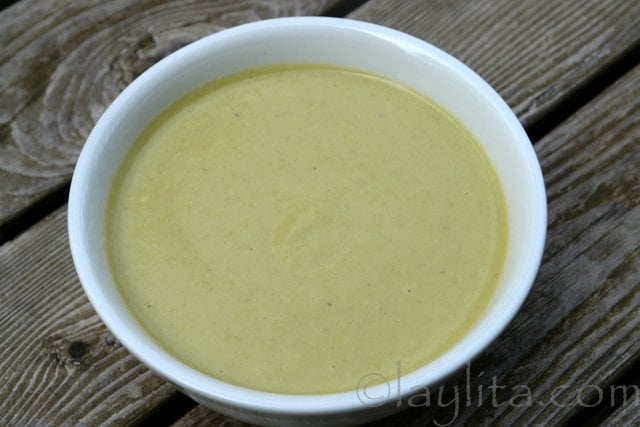 Easy leek and potato soup recipe