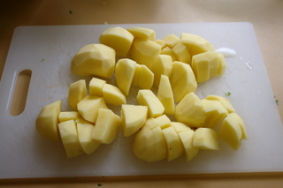 Potatoes for leek potato soup