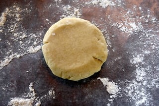 Sweet empanada dough
