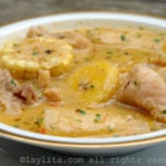 Ecuadorian biche or viche fish soup