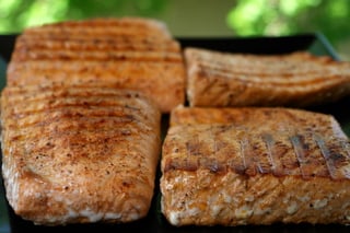 Preparation saumon grillé 4