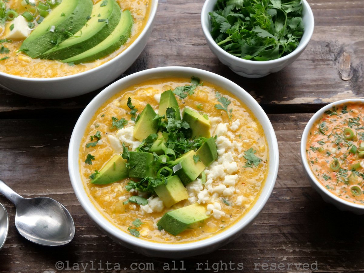 Quinoa and cheese soup {Locro de quinua} Laylita's Recipes