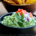 Simple and easy homemade guacamole