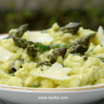 Asparagus risotto