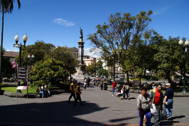 Plaza Grande in Quito