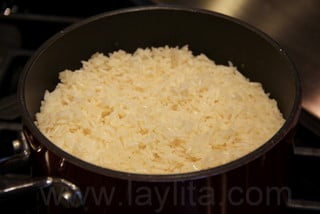 Preparação de arroz
