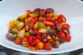 Tomates de variétés anciennes pour la préparation de la sauce