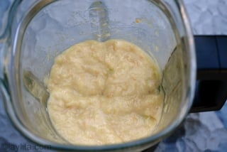 Recette des crèmes meringuées - méthode au mixer- étape 2
