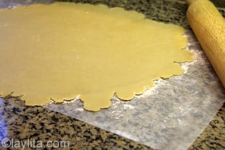Basic recipe for sweet tart dough