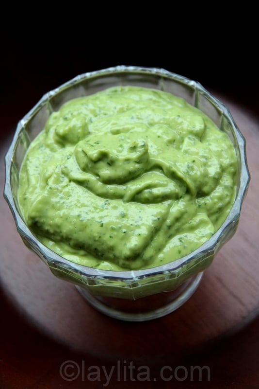 Avocado salsa