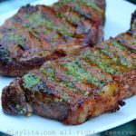 Bistec asado grilled steaks with achiote marinade