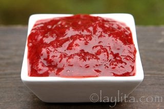 Easy recipe for strawberry rhubarb sauce