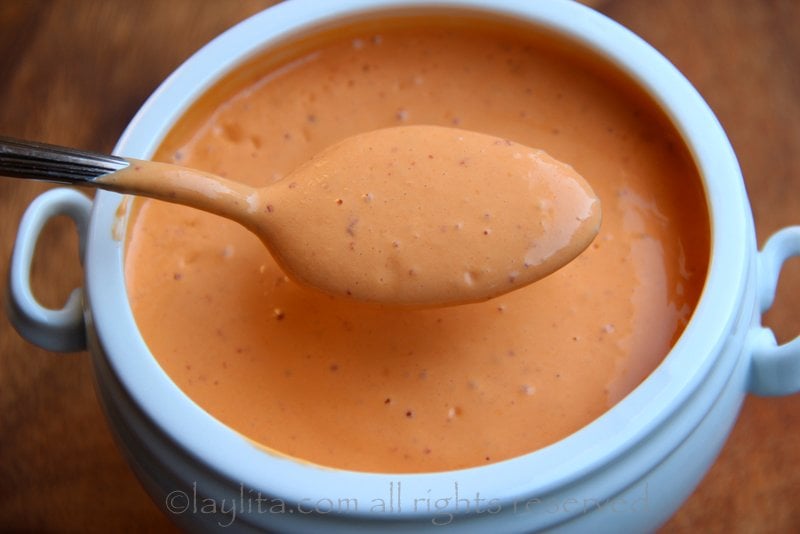 Creamy chipotle sauce