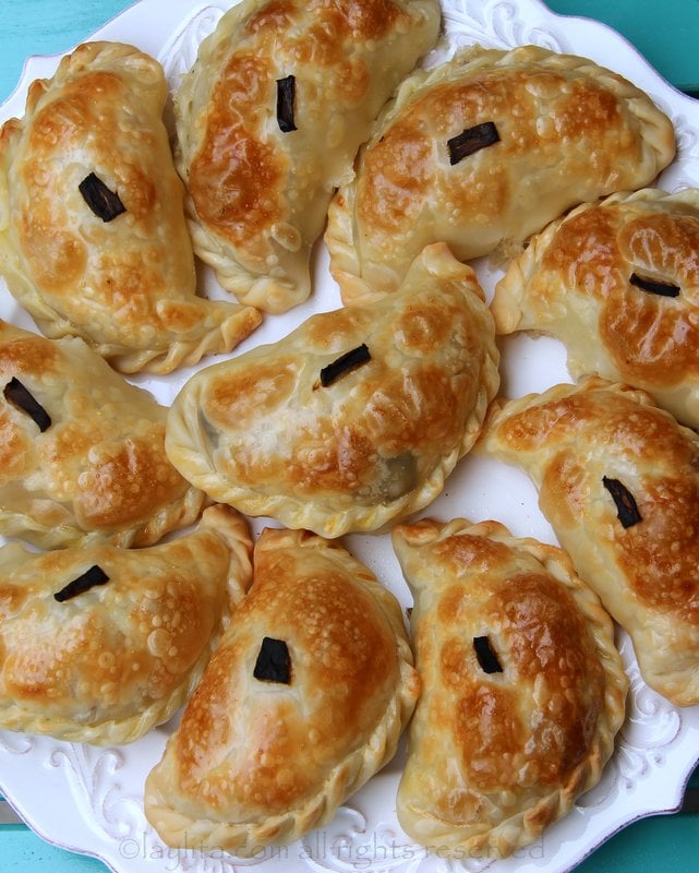 Recipe for poblano empanadas