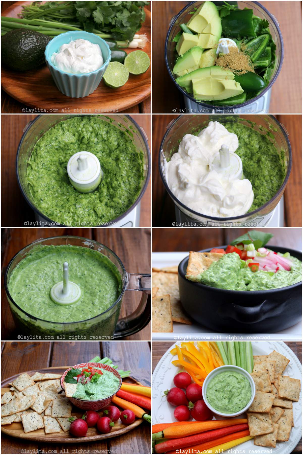 How to make a spicy avocado yogurt dip