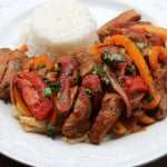 Pork lomo saltado