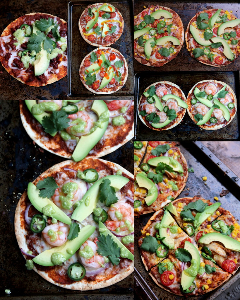 Recette de la pizza mexicaine: présentation finale
