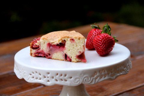 Recipe for strawberry cake