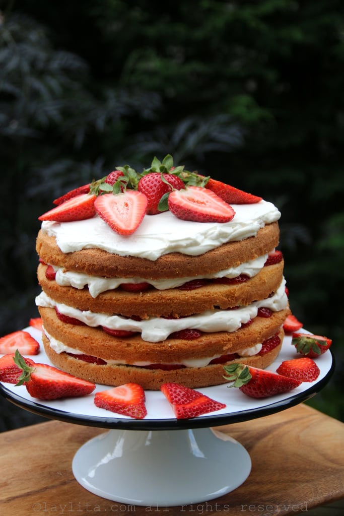 Strawberry layer cake recipe