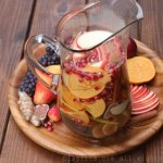 Hard apple cider sangria