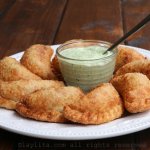 Langostino and Andouille sausage empanadas