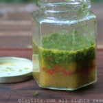 Spicy orange vinaigrette