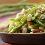 Green bean salad with chochos
