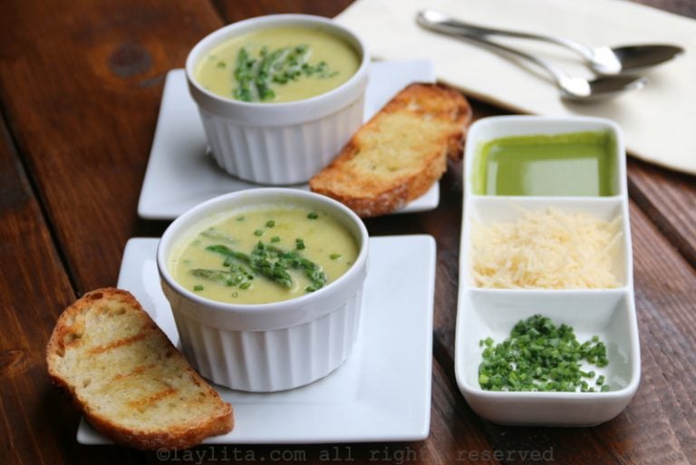 Asparagus cream soup recipe