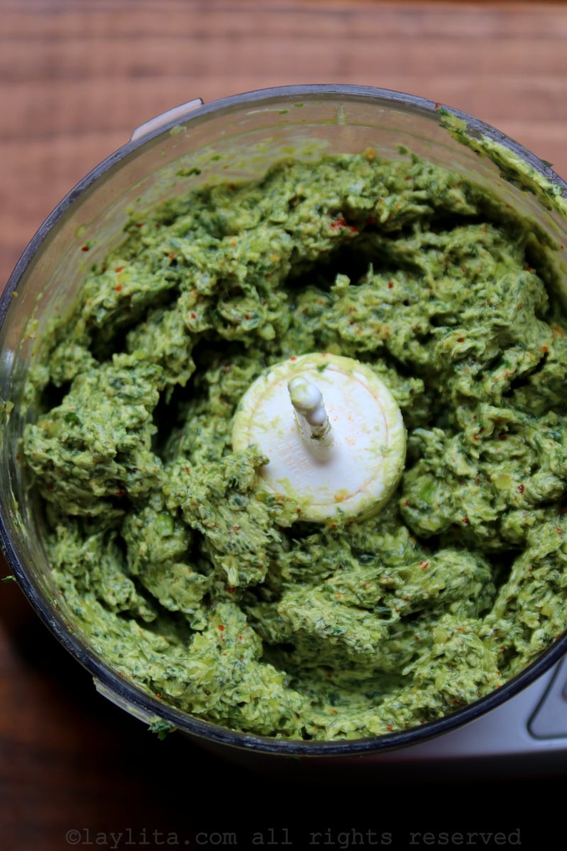 How to make chimichurri compound butter