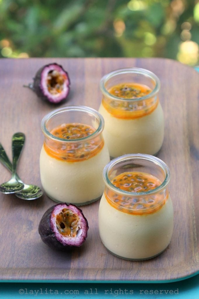 Easiest passion fruit mousse recipe
