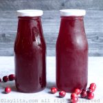 Cranberry simple syrup recipe