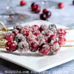 How to make sugared cranberries
